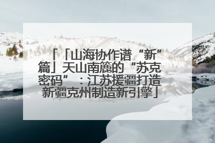 「山海协作谱“新”篇」天山南簏的“苏克密码”：江苏援疆打造新疆克州制造新引擎