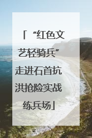 “红色文艺轻骑兵”走进石首抗洪抢险实战练兵场