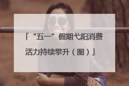 “五一”假期弋阳消费活力持续攀升（图）
