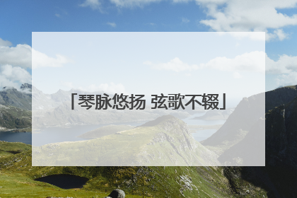 琴脉悠扬 弦歌不辍
