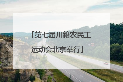 第七届川籍农民工运动会北京举行