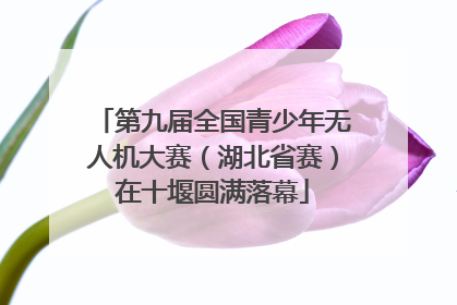 第九届全国青少年无人机大赛（湖北省赛）在十堰圆满落幕