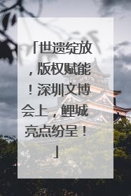 世遗绽放，版权赋能！深圳文博会上，鲤城亮点纷呈！