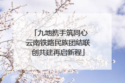 九地携手筑同心 云南铁路民族团结联创共建再启新程