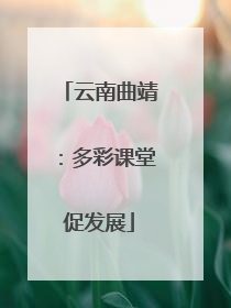 云南曲靖：多彩课堂促发展