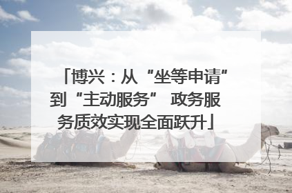 博兴：从“坐等申请”到“主动服务” 政务服务质效实现全面跃升