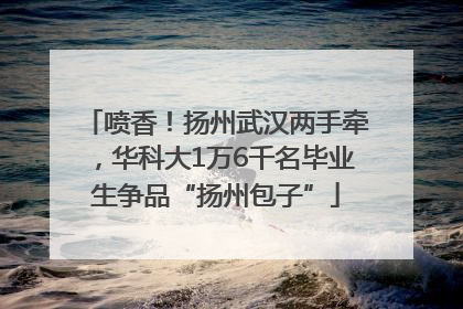 喷香！扬州武汉两手牵，华科大1万6千名毕业生争品“扬州包子”