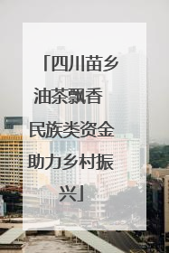 四川苗乡油茶飘香 民族类资金助力乡村振兴