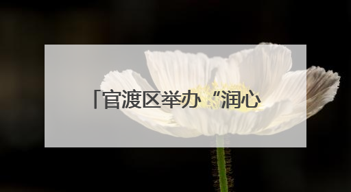官渡区举办“润心伴成长，同心护未来”六一主题活动