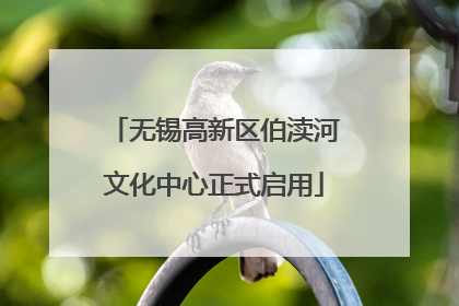 无锡高新区伯渎河文化中心正式启用