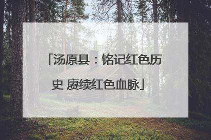 汤原县：铭记红色历史 赓续红色血脉
