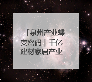 泉州产业蝶变密码｜千亿建材家居产业 抢抓AI变革机遇