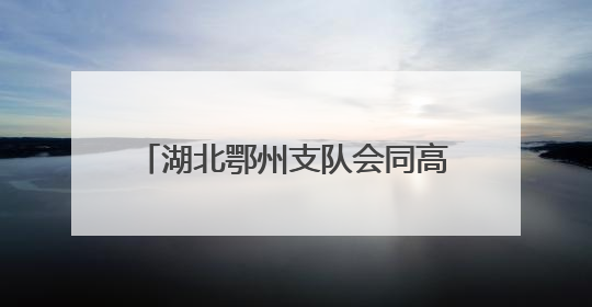 湖北鄂州支队会同高速路政“进企送法”