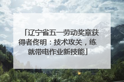 辽宁省五一劳动奖章获得者佟明：技术攻关，练就带电作业新技能
