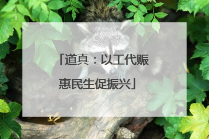 道真：以工代赈惠民生促振兴