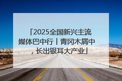 2025全国新兴主流媒体巴中行丨青冈木屑中，长出银耳大产业