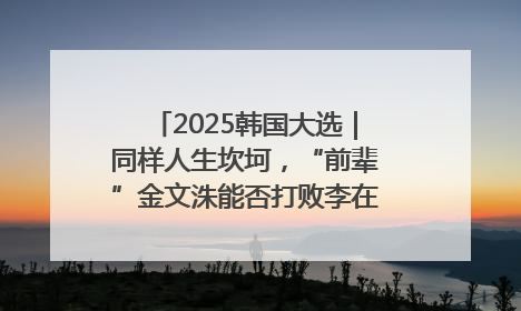 2025韩国大选｜同样人生坎坷，“前辈”金文洙能否打败李在明“逆风翻盘”？